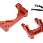 Red Alloy Body Roll Cage F&R Mounts for Losi 1/10 Lasernut U4 4WD Brushless RTR