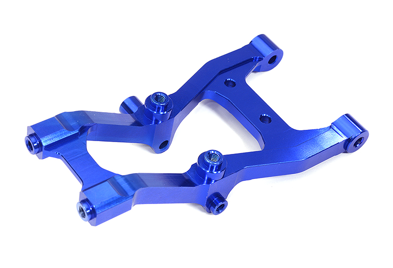 C31608BLUE Alloy Machined Rear Support Brace for Losi 1/10 22S Drag & SCT - Image 1
