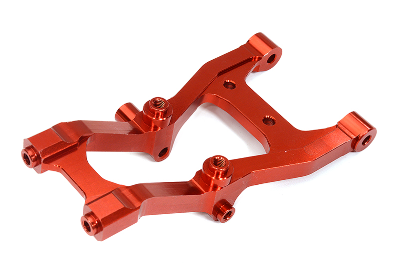 C31608RED Alloy Machined Rear Support Brace for Losi 1/10 22S Drag & SCT - Image 1