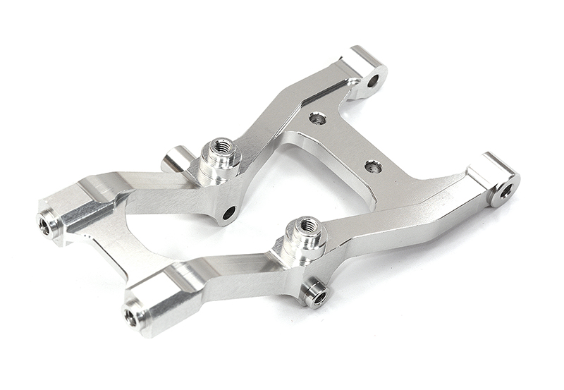C31608SILVER Alloy Machined Rear Support Brace for Losi 1/10 22S Drag & SCT - Image 1