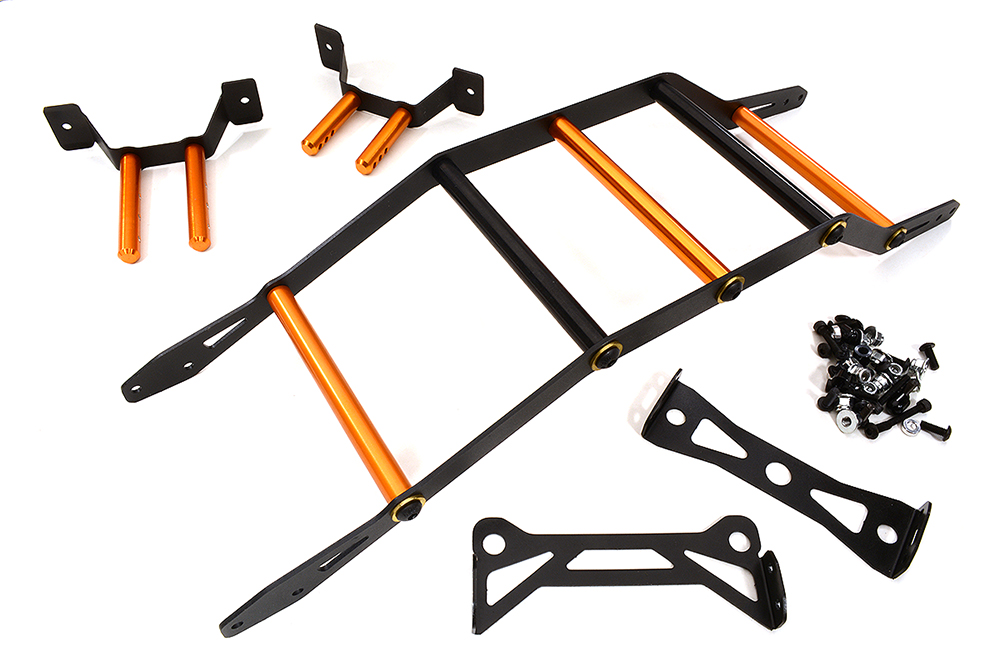C31609ORANGE Exo-Skeleton Body Roll Cage Kit for Arrma 1/10 Granite Voltage 2WD AR402192 - Image 1