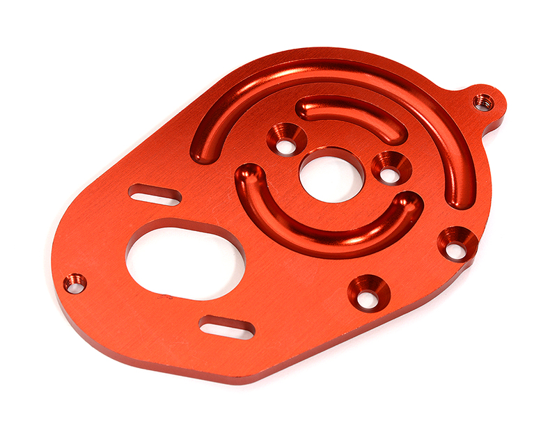 C31614RED Red Billet Machined Motor Plate for Losi 1/10 2WD RTR 22S Drag, ST & SCT - Image 1