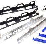 Billet Machined Blue Rock Rails for Axial SCX6 Crawler 250003