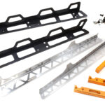 Billet Machined Rock Rails for Axial SCX6 Crawler - Orange 250003