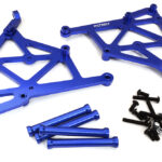 Blue Billet Machined Wing Mount Kit for Losi 1/5 Desert Buggy XL-E & 2.0