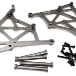 Grey Billet Machined Wing Mount Upgrade for Losi 1/5 Desert Buggy XL-E & 2.0