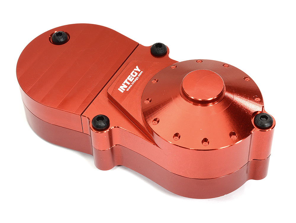 C31619RED Billet Machined Center Gearbox Housings for Losi 1/8 LMT & LMT 2.0 Monster Truck - Image 1