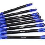 Machined Heavy-Duty F&R Suspension Linkages for Losi 1/8 LMT 1.0 Monster Truck