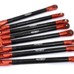 Machined Heavy-Duty F&R Suspension Linkages for Losi 1/8 LMT 1.0 Monster Truck