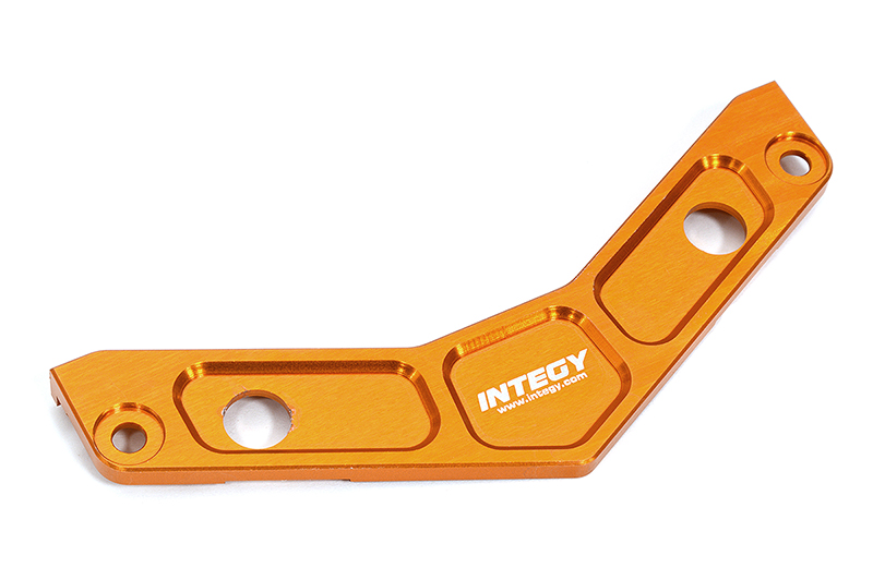 C31622ORANGE Machined Rear Shock Tower Brace for Arrma 1/10 Vorteks 4X4 3S BLX ARA320634 - Image 1