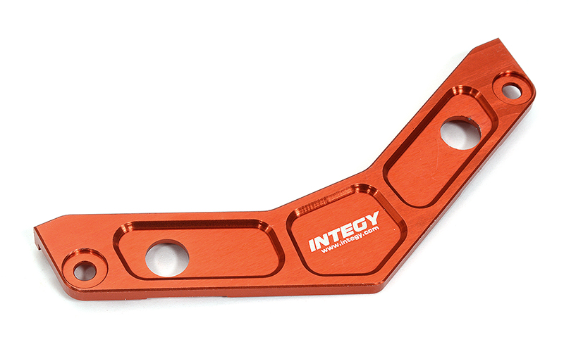 C31622RED Machined Rear Shock Tower Brace for Arrma 1/10 Vorteks 4X4 3S BLX ARA320634 - Image 1