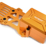 Alloy Receiver Box w/ ESC Mounting Plate for Losi 1/8 LMT 1.0 4WD Monster Truck