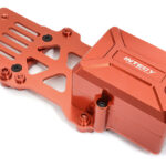 Alloy Receiver Box w/ ESC Mounting Plate for Losi 1/8 LMT 1.0 4WD Monster Truck