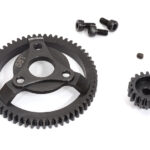 Machined Steel 0.8 Pitch 58T Spur Gear & 18T Pinion for 1/10 Stampede 2WD 4690