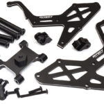 Billet Machined Spare Tire Rack Set for Losi 1/10 Lasernut U4 4WD Brushless RTR