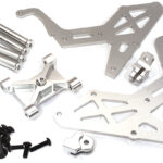 Billet Machined Spare Tire Rack Set for Losi 1/10 Lasernut U4 4WD Brushless RTR