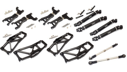 Billet Machined Suspension Conversion for Traxxas 1/10 Maxx V2 w/ WideMaxx