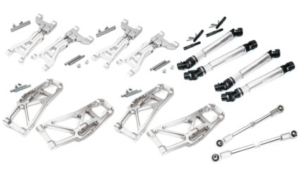 Billet Machined Suspension Conversion for Traxxas 1/10 Maxx V2 w/ WideMaxx