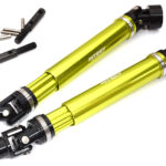 Green Universal Drive Shafts for Traxxas 1/10 Scale Maxx V2 WideMaxx 8996