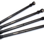 Black Front and Rear Lower Suspension Links for Axial SCX6 RC Crawler 254004