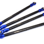 Blue Front and Rear Lower Suspension Links for Axial SCX6 RC Crawler 254004