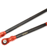 Red Alloy Steering & Panhard Linkages for Axial SCX6 Crawler 254000 254001