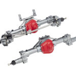 Alloy Machined Hi-Lift F & R Axle Assembly for Axial SCX10 & SCX10 II w/ 4-Link