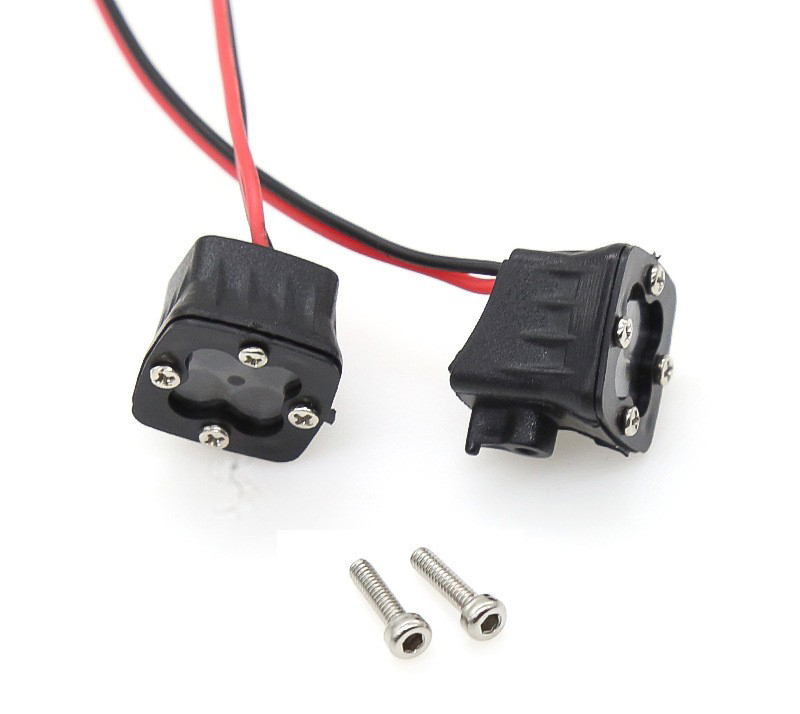 C31670 White LED 6V Spot Lights 15x15mm for Traxxas, Axial & Tamiya RC Off-Road - Image 1