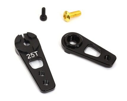 Alloy Machined Multi-Angle Servo Horn 25T for Futaba Servo (r=18, 23mm)