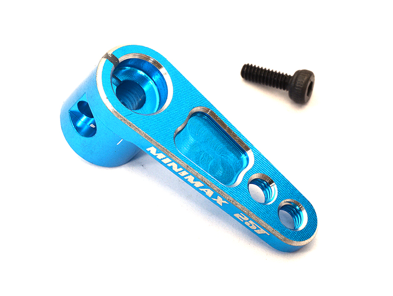 C31673BLUE Minimax Alloy Servo Horn 25T for Futaba Servo (r=16, 20mm) - Image 1