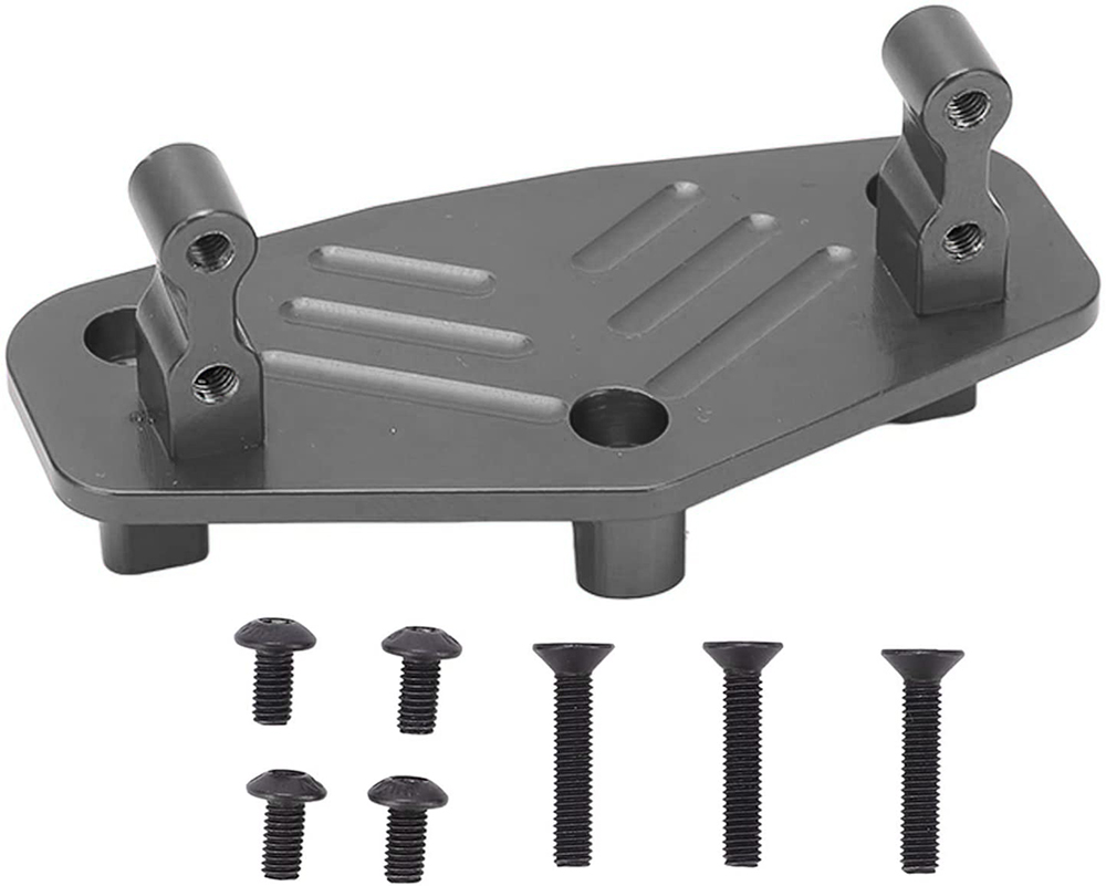 C31680GUN Alloy Machined Servo Mounting Plate for Losi 1/8 LMT & LMT 2.0 4WD Monster Truck - Image 1