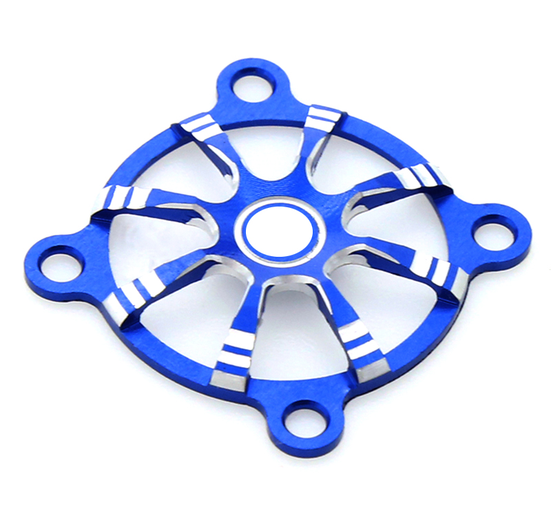 C31685BLUE Metal Cooling Fan Cover for 30x30mm Fan Size - Image 1