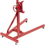 Realistic 1/10 Scale Model Size Auto Garage Manual Engine Stand