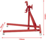 Realistic 1/10 Scale Model Size Auto Garage Manual Engine Stand - Image 2