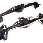 Machined Front & Rear Axles for Axial 1/10 Capra 1.9 Unlimited 232004 232005