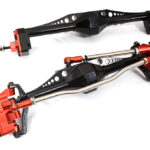 Machined Front & Rear Axles for Axial 1/10 Capra 1.9 Unlimited 232004 232005