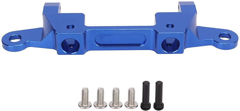 C31692BLUE Alloy Machined Rear Bumper Mount for Axial SCX6 251008 - Image 1