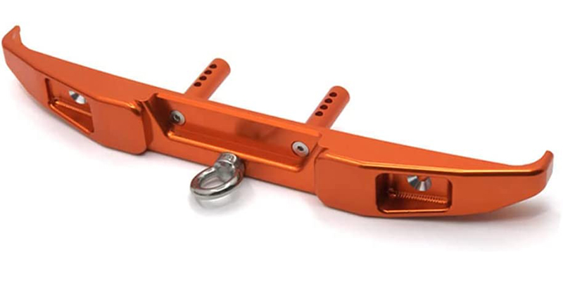 C31694ORANGE Alloy Machined Rear Bumper Set for Axial SCX6 250002 - Image 1