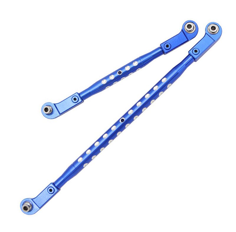 C31696BLUE Alloy Machined Steering Linkages for Axial SCX6 254000 - Image 1