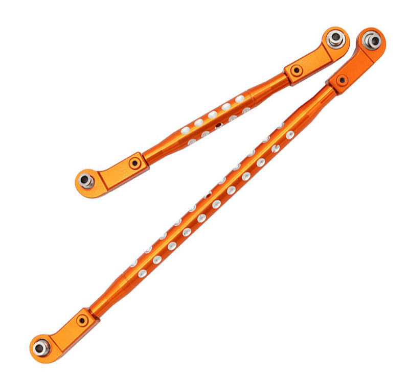 C31696ORANGE Alloy Machined Steering Linkages for Axial SCX6 254000 - Image 1