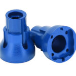 Alloy Machined 3 Degree Rear Axle Mounts for Losi 1/8 LMT 1.0 4WD Monster Truck