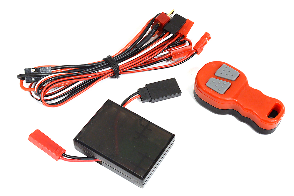 C31700REDBLACK Wireless Controller Module for Scale Crawler Winch System - Image 1
