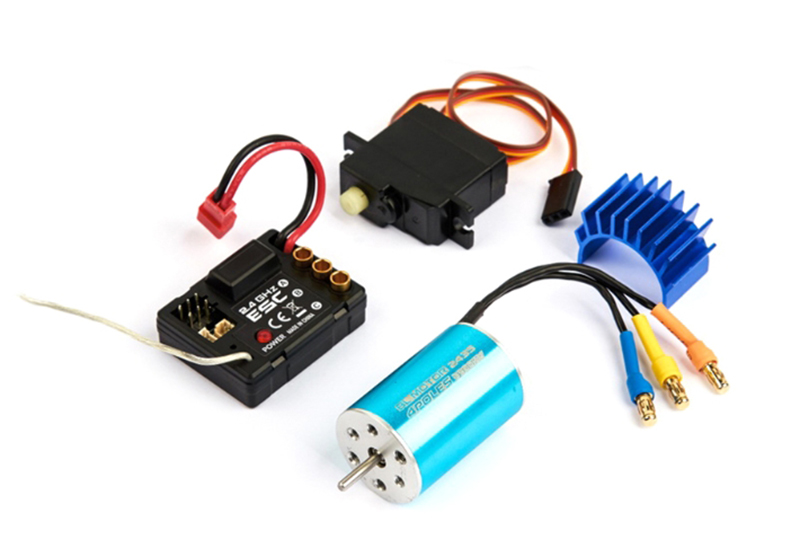 C31705 Servo, Brushless Motor & ESC 50A Upgrade Kit for Drift 1/16 SG-1603 & SG-1604 - Image 1