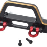 Alloy Machined Front Bumper for Axial SCX24 2019 Jeep Wrangler JLU CRC