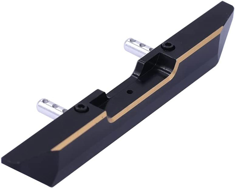 C31716 Alloy Machined Rear Bumper for Axial SCX24 2019 Jeep Wrangler JLU CRC - Image 1