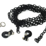 Realistic 1/10 Size Drag Chain & Tow Hooks for 1/10 Scale Off-Road Crawler