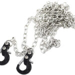Realistic 1/10 Size Drag Chain & Tow Hooks for 1/10 Scale Off-Road Crawler