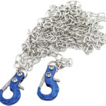 Realistic 1/10 Size Drag Chain & Tow Hooks for 1/10 Scale Off-Road Crawler