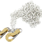Realistic 1/10 Size Drag Chain & Tow Hooks for 1/10 Scale Off-Road Crawler