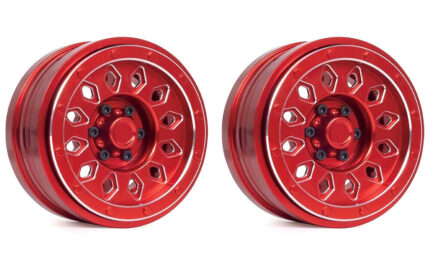 Alloy Machined Wheel Set (2) for Axial SCX6 45000